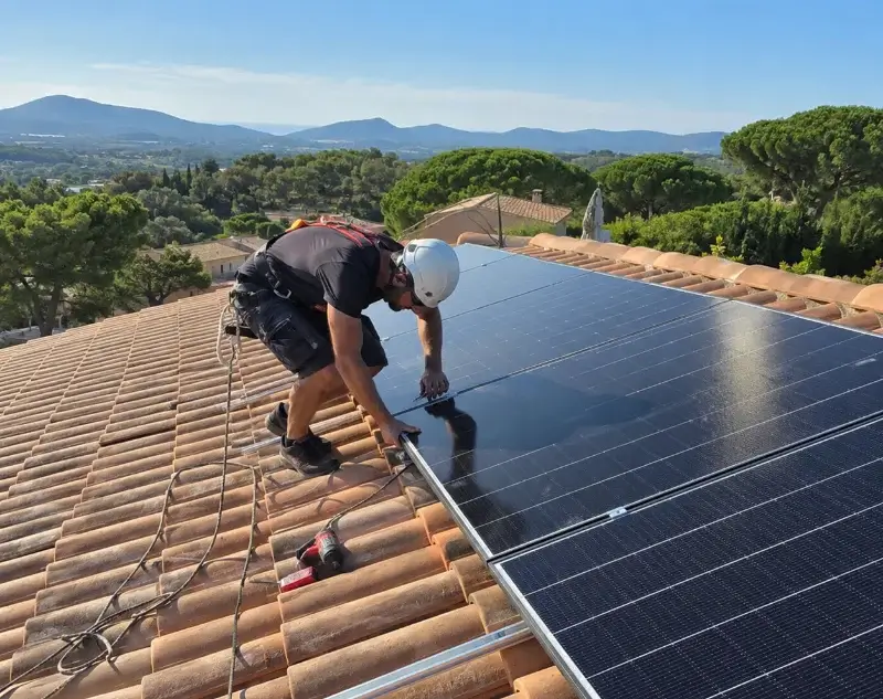 Installateur panneaux solaires Herrlisheim — pose photovoltaïque sur toiture